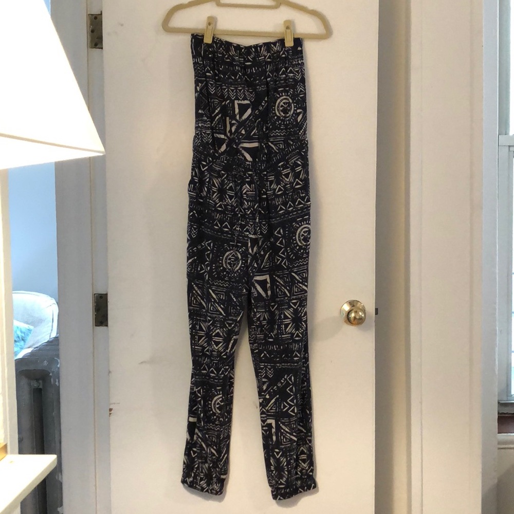 Strapless jumpsuit